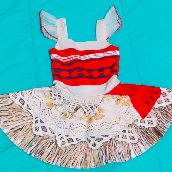 Moana print dress - Picture 2 of 2